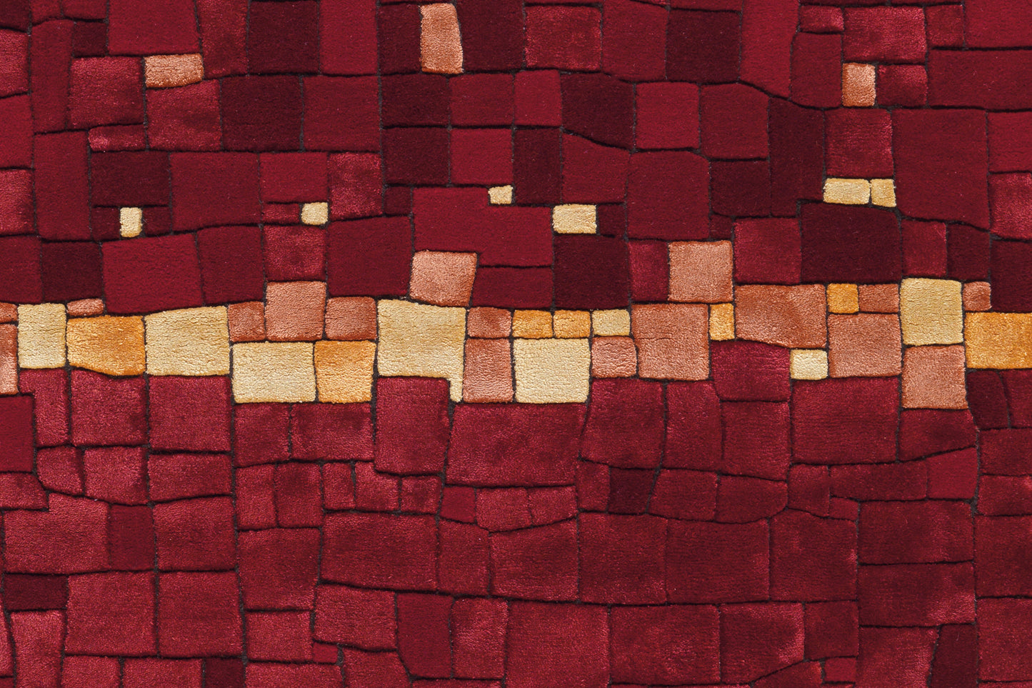 Diamond 8036 Bordeauxrot 170cm x 240cm