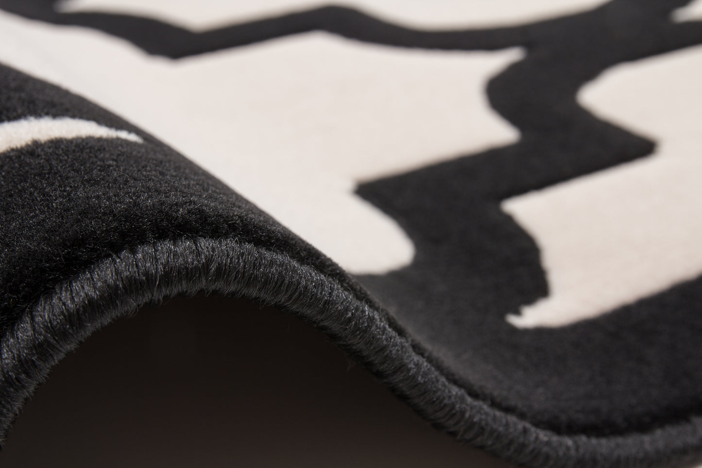 Manolya 3097 Taupe-Schwarz 160cm x 230cm