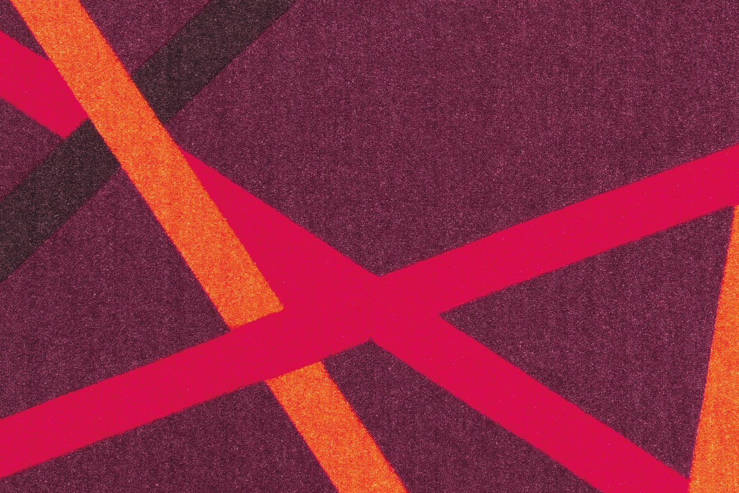 Style 26 Violett / Orange 160cm x 230cm