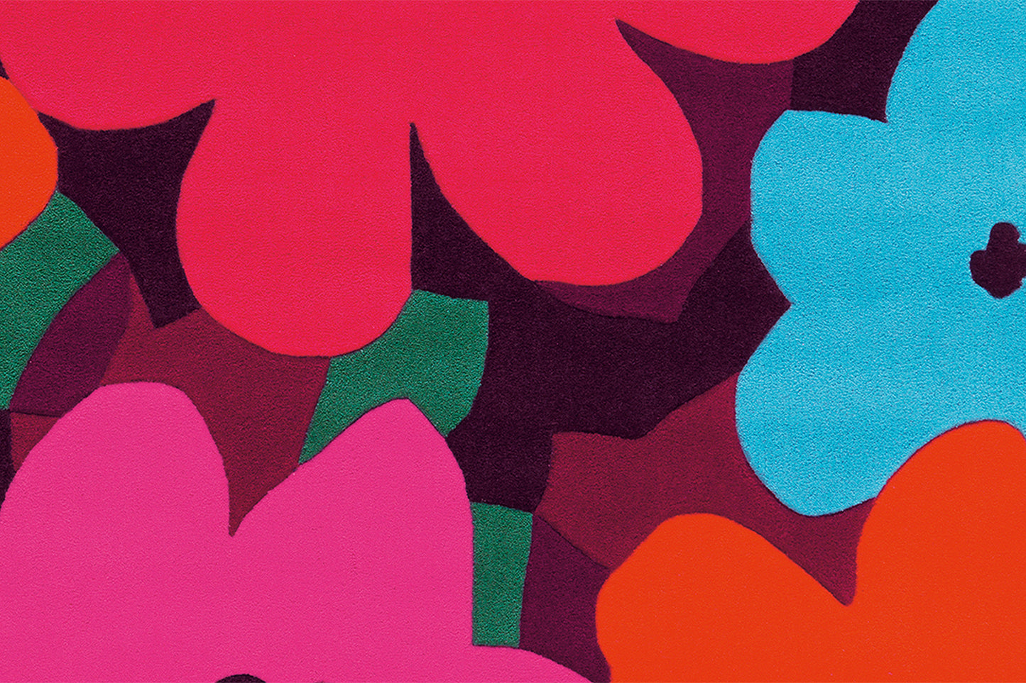 Sam 4135 Multi / Pink Flowers 140cm x 200cm