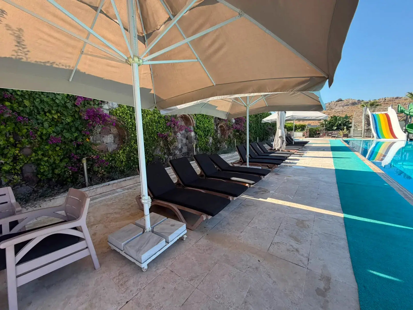 Gartenduplex mit Meerblick am Poolgelände in Yalıkavak, Bodrum