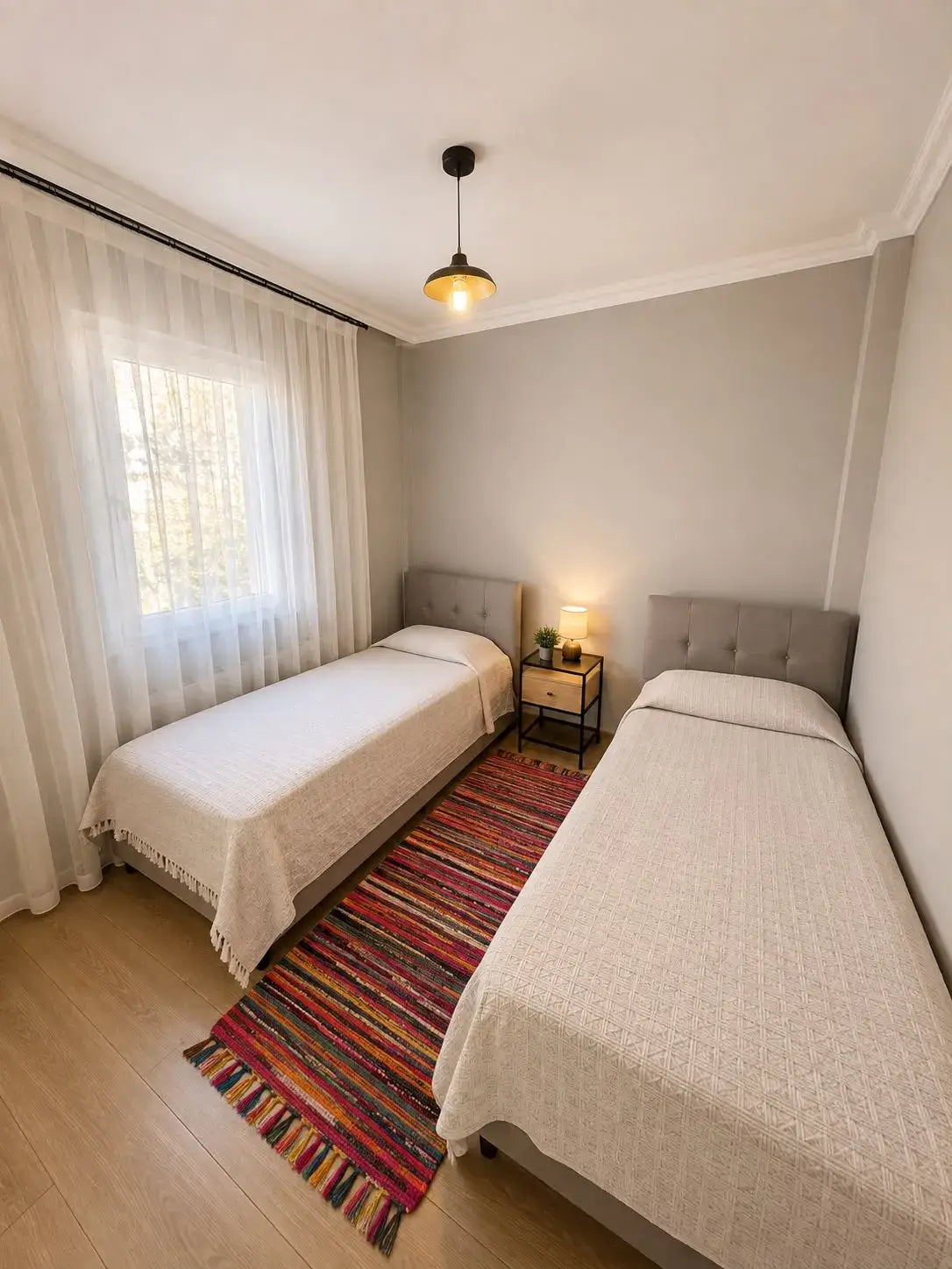 Erdgeschosswohnung 3-Zimmer mit Garten in Gümüşlük, Bodrum
