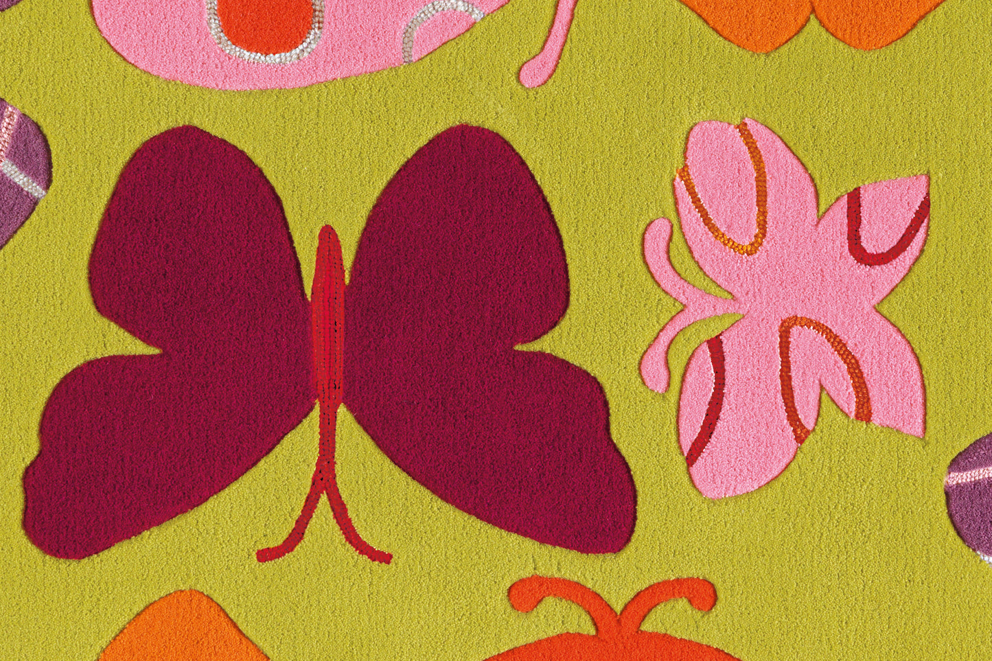 Spirit Glowy 3140 Multi Butterfly 110cm x 160cm
