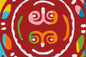 Spirit Glowy 3145 Rot Mandala 110cm x 160cm