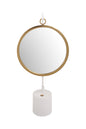 Tischspiegel Eleganca 225 Weiß / Gold
