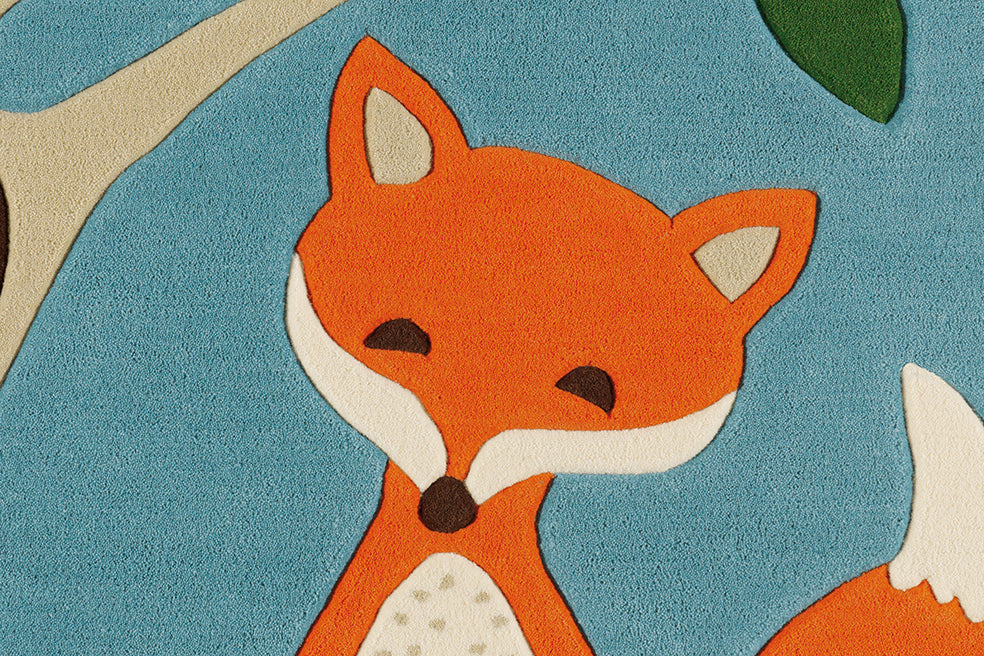 Joy 4189 Multi Fox 130cm x 130cm ECKIG