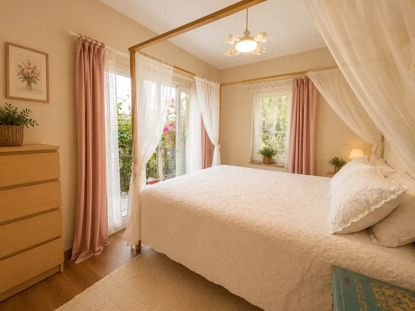 Meeresblick Gartenwohnung in Gümüşlük, Bodrum