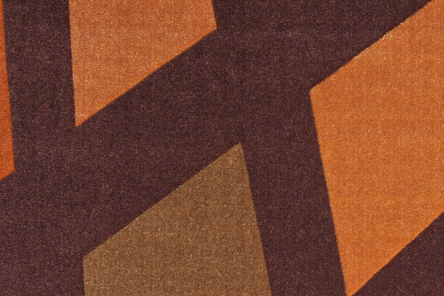 Style 32 Braun / Orange 120cm x 170cm