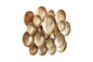Wanddeko Domizil 125 Gold