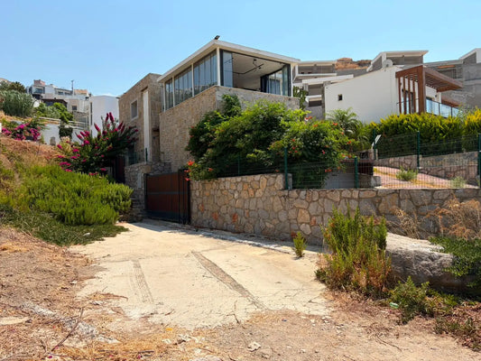 Steinvilla in Gümüşlük, Bodrum Freistehend & Bezugsfertig