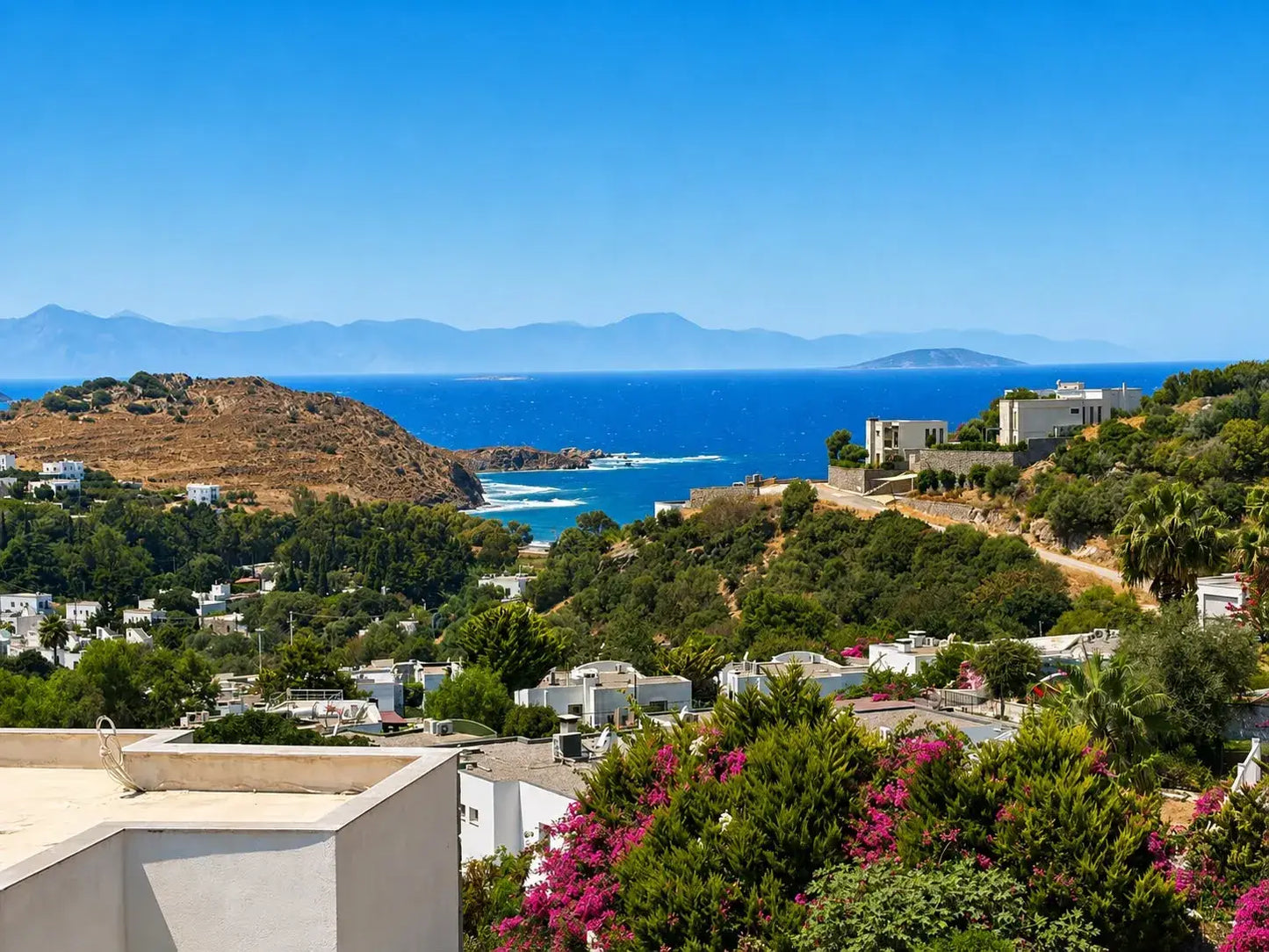 Steinvilla in Gümüşlük, Bodrum Freistehend & Bezugsfertig