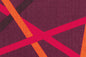 Style 26 Violett / Orange 120cm x 170cm