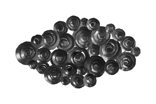 Wanddeko Domizil 225 Schwarz