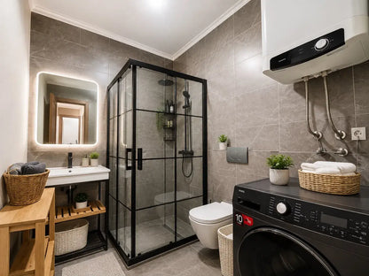 Erdgeschosswohnung 3-Zimmer mit Garten in Gümüşlük, Bodrum