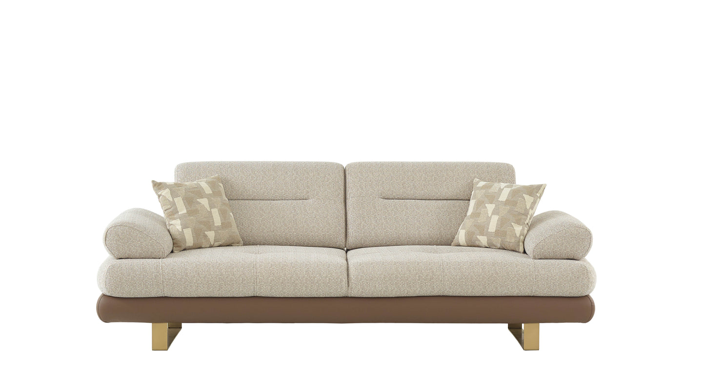 Sofa Marlin (braun -grau)