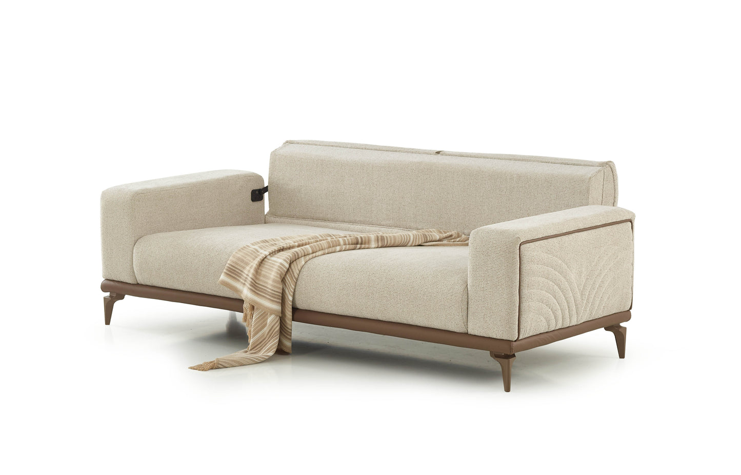 Sofa Valerix ( Braun- Grau)