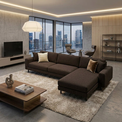 Rolivs Mini Ecksofa Mokka