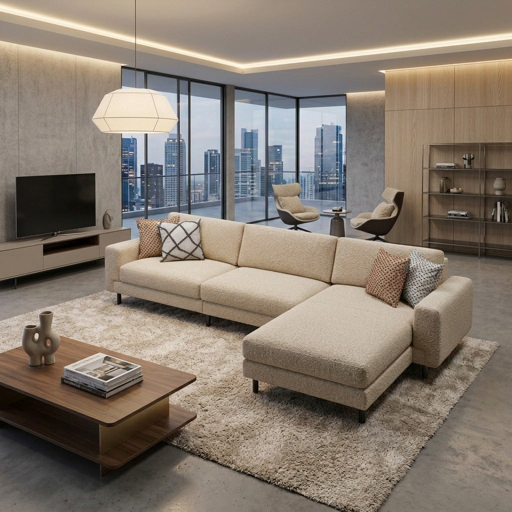 Rolivs Mini Ecksofa Mokka