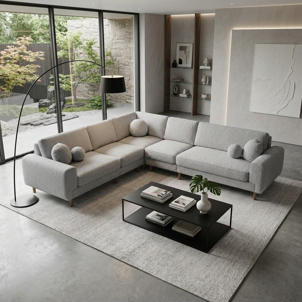 Rolivs Ecksofa Mokka Puzzle