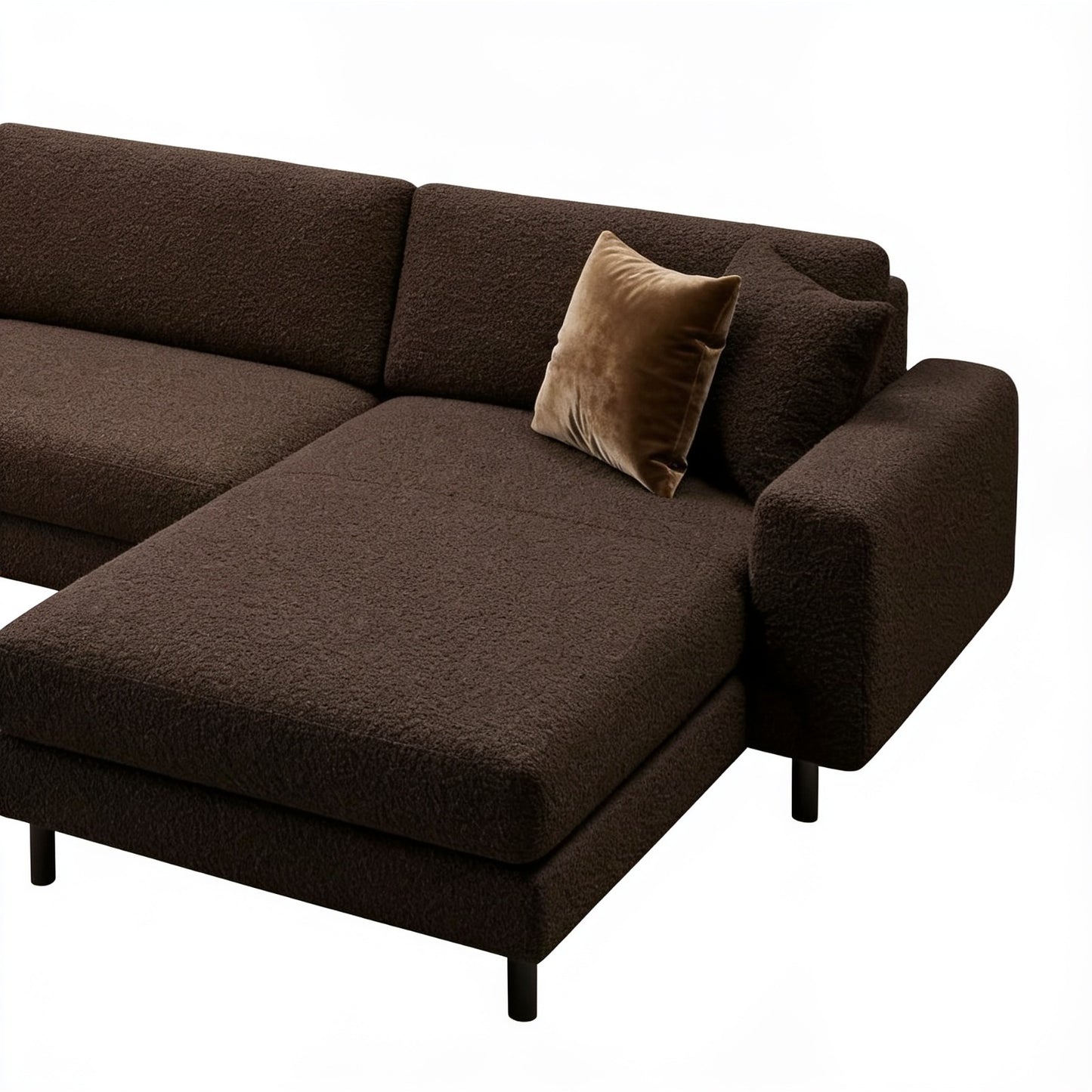 Rolivs Mini Ecksofa Mokka
