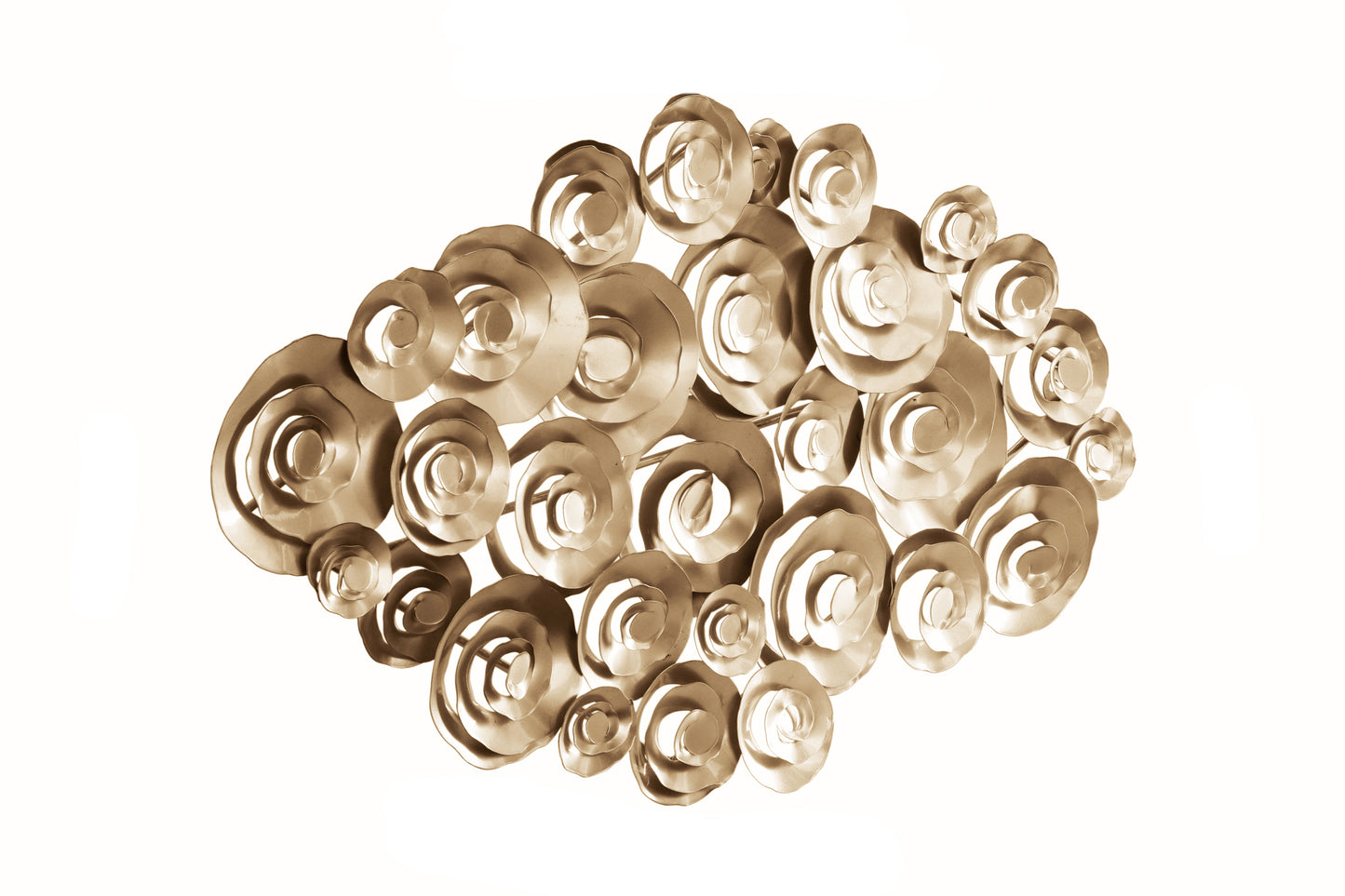 Wanddeko Domizil 225 Gold