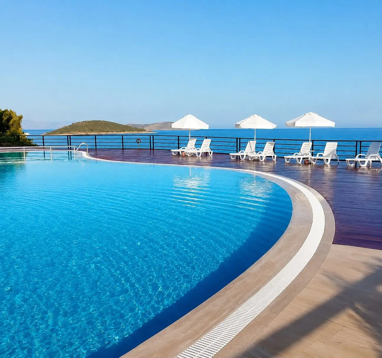 Doppelhaus mit Meerblick in Yalıkavak, Bodrum