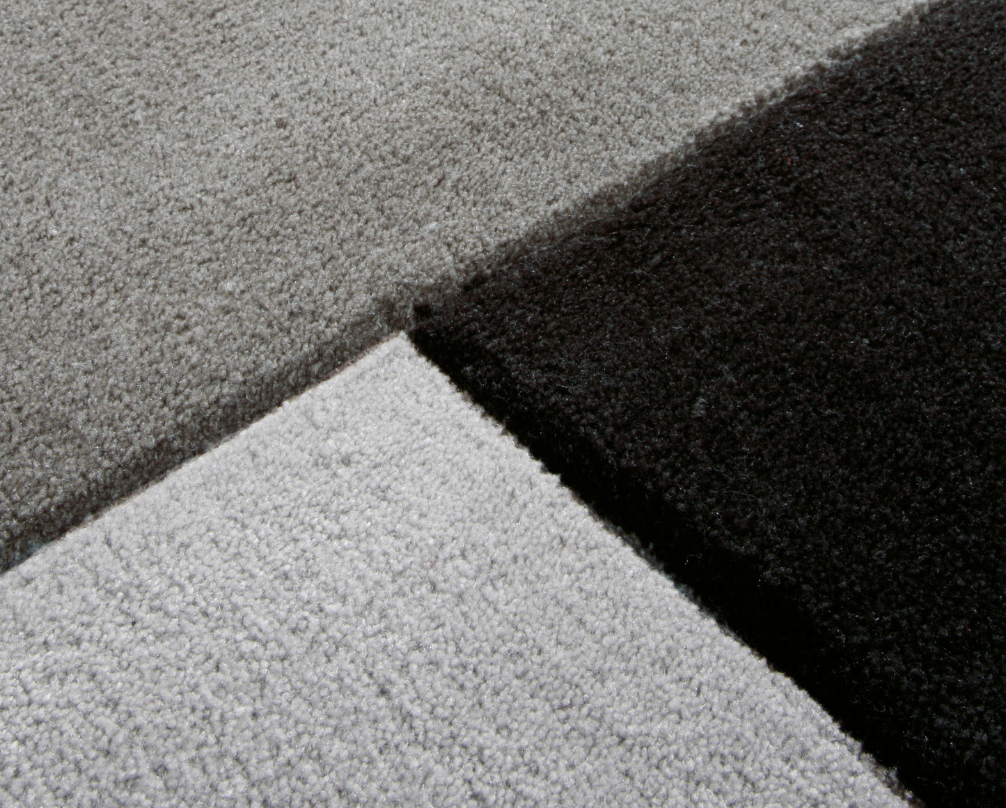 Cool 646 Grau / Schwarz 90cm x 160cm