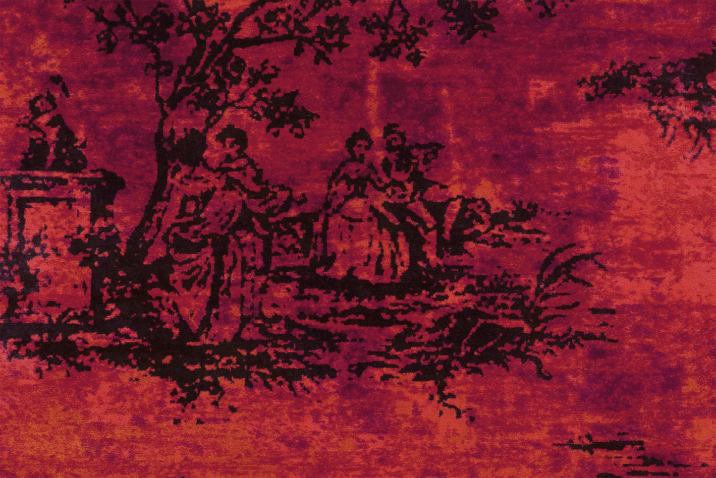 Vintage 5206 Rot 120cm x 180cm