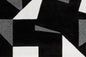 Spirit Frisee 3108 Schwarz / Weiß / Grau 140cm x 200cm