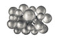 Wanddeko Domizil 125 Silber