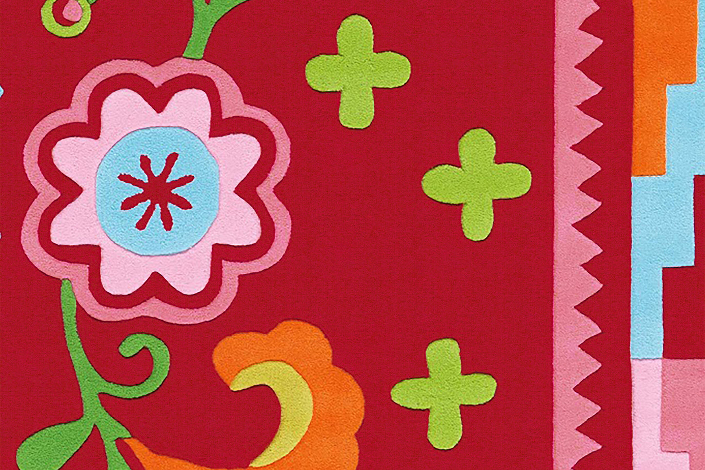 Sam 4144 Multi / Rosa Flowers 140cm x 200cm