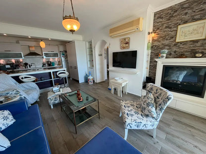 Erdgeschosswohnung mit Meerblick in Yalıkavak, Bodrum