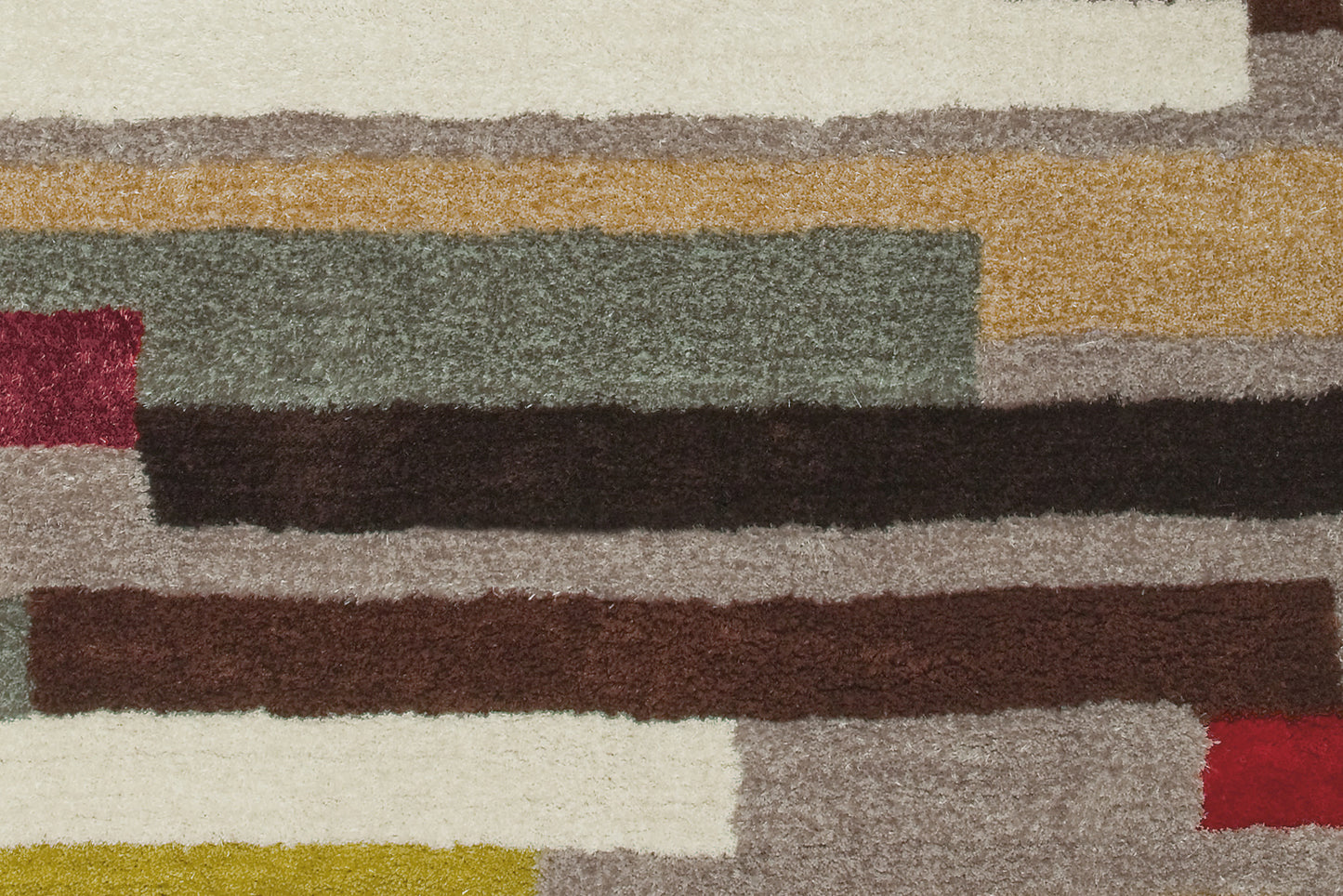 Dance 8104 Multi / Taupe 200cm x 200cm ECKIG