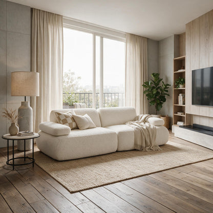 Sofa Oscar 3‑Sitzer Boucle
