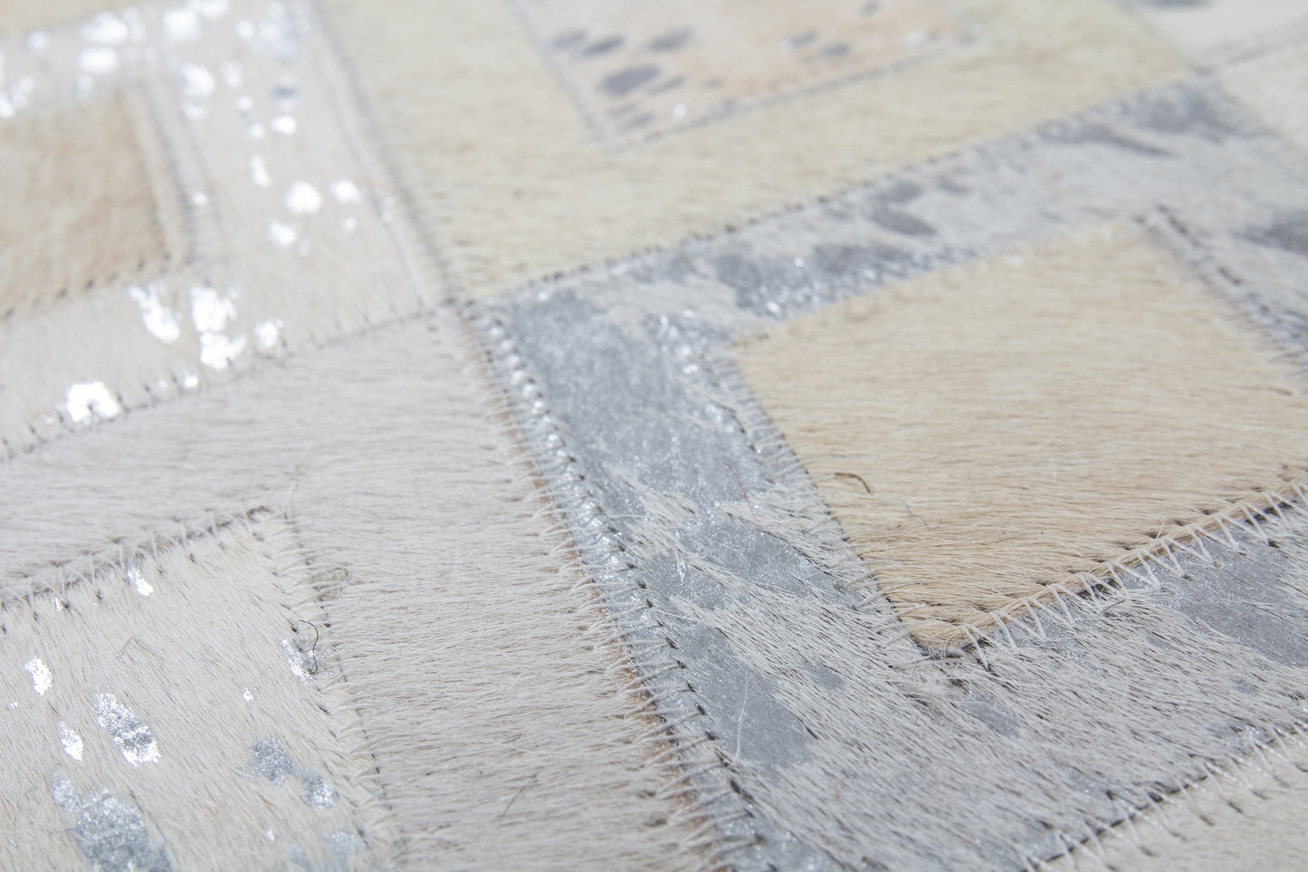 Spark 110 Grau / Silber 160cm x 230cm