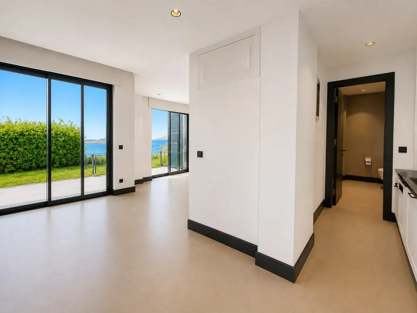 Doppelhaus mit Meerblick in Yalıkavak, Bodrum