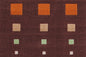 Style 40 Braun / Orange 120cm x 170cm