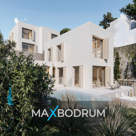 Private Strandvilla mit Meerblick in Akyarlar, Bodrum
