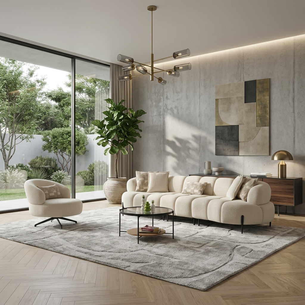 Sofa Seul ( braun- grau )