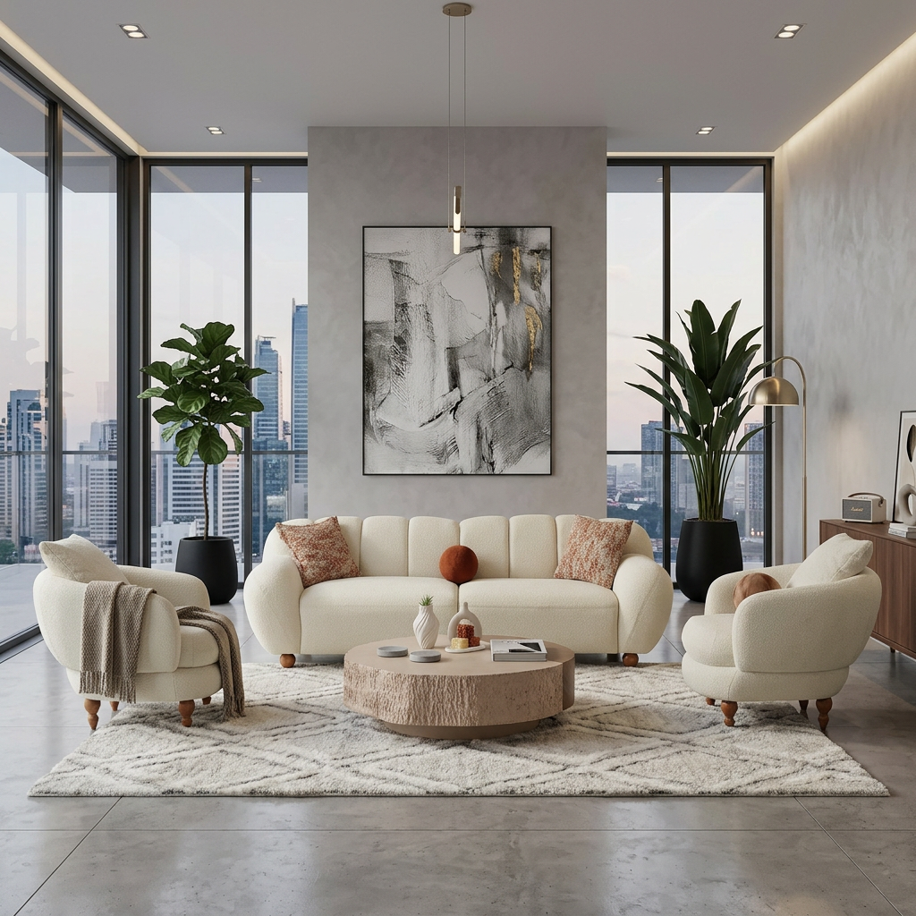 Sofa Olivya ( Grau-Braun)