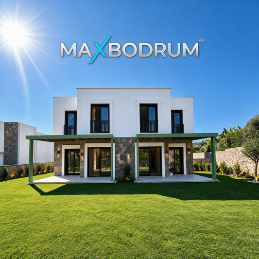 Freistehende Villa mit Garten in Gümüşlük, Bodrum